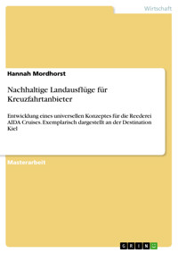 Nachhaltige Landausflüge für Kreuzfahrtanbieter - Hannah Mordhorst - E-Book
