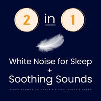 White Noise For Sleep + Soothing Sounds -  - Hörbuch
