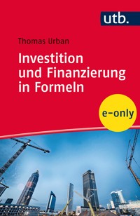 Investition und Finanzierung in Formeln - Thomas Urban - E-Book