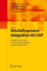 Geschäftsprozessintegration mit SAP - Burkhardt Funk - E-Book