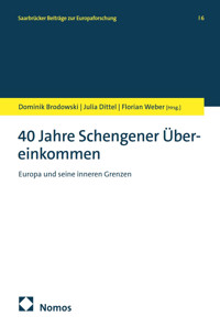 40 Jahre Schengener Übereinkommen -  - kostenlos E-Book