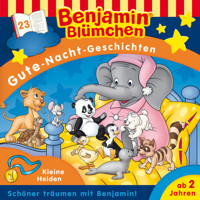 Benjamin Blümchen, Gute-Nacht-Geschichten, Folge 23: Kleine Helden - Vincent Andreas - Hörbuch