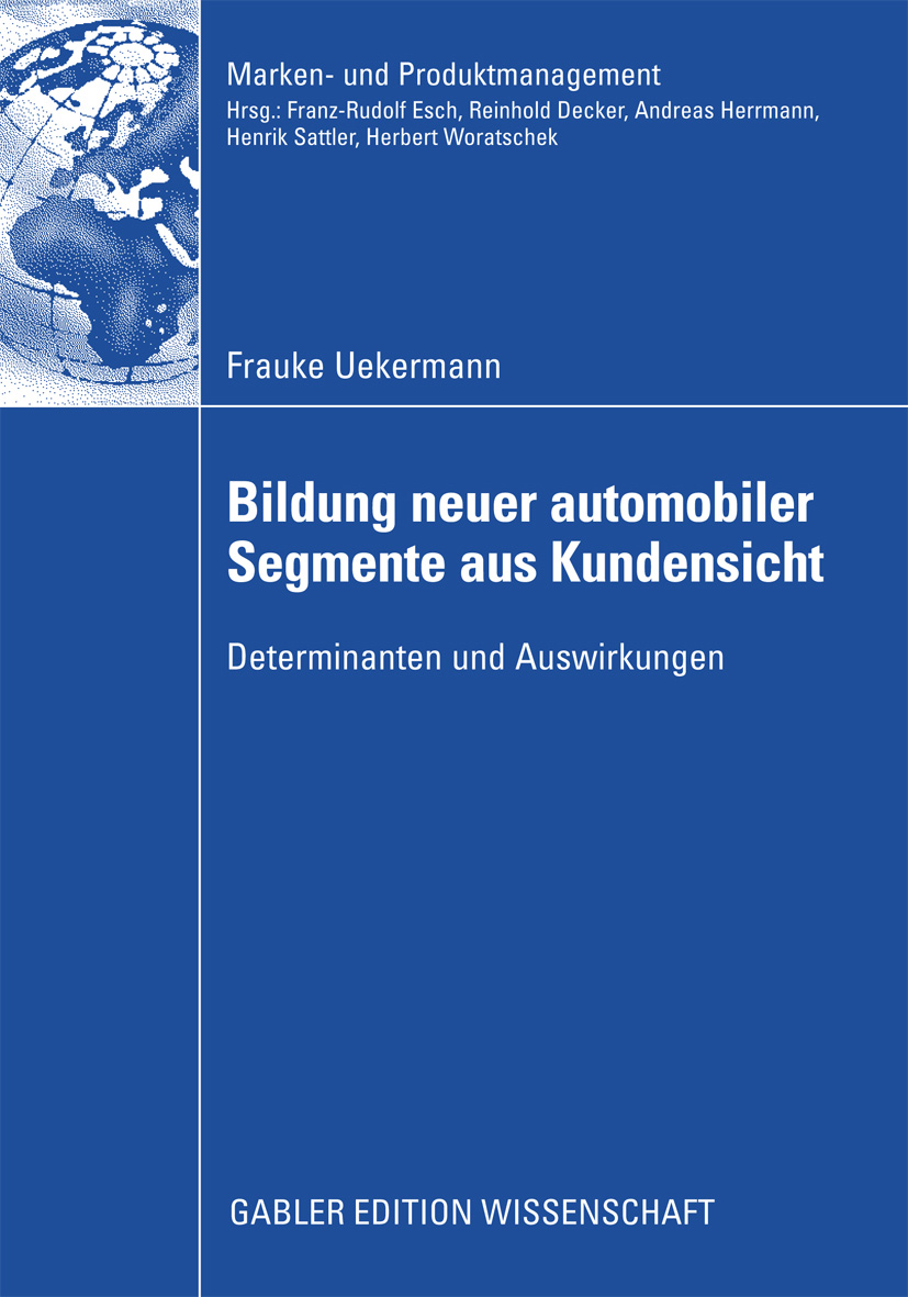 Bildung neuer automobiler Segmente aus Kundensicht - Frauke Uekermann - E-Book
