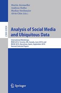 Analysis of Social Media and Ubiquitous Data - - E-Book