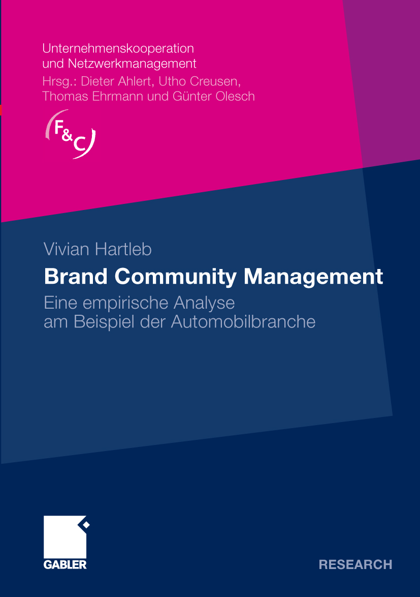 Brand Community Management - Vivian Hartleb - E-Book