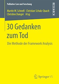 30 Gedanken zum Tod -  - E-Book