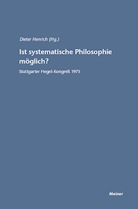 Ist systematische Philosophie möglich? - - E-Book