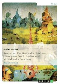 Analyse zu "Der Garten der Lüste"  von Hieronymus Bosch. Ansätze und Methoden der Forschung - Stefan Fischer - E-Book