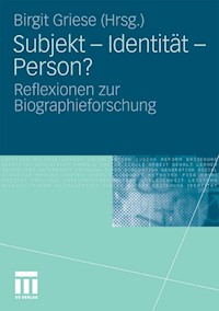 Subjekt - Identität - Person? -  - E-Book
