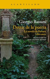 Detrás de la puerta - Giorgio Bassani - E-Book