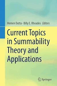 Current Topics in Summability Theory and Applications -  - E-Book