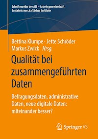 Qualität bei zusammengeführten Daten - - E-Book