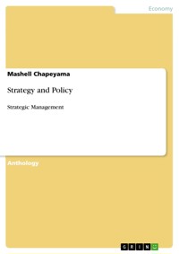 Strategy and Policy - Mashell Chapeyama - E-Book
