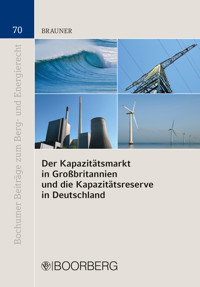 Der Kapazitätsmarkt in Großbritannien und die Kapazitätsreserve in Deutschland - André Brauner - E-Book