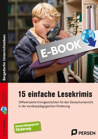 15 einfache Lesekrimis - Anne Scheller - E-Book