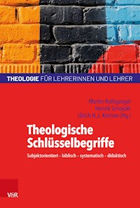 Theologische Schlüsselbegriffe -  - E-Book