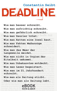 Deadline - Constantin Seibt - E-Book