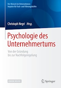 Psychologie des Unternehmertums -  - E-Book