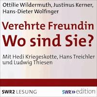 Verehrte Freundin! Wo sind Sie? - Ottilie Wildermuth - Hörbuch