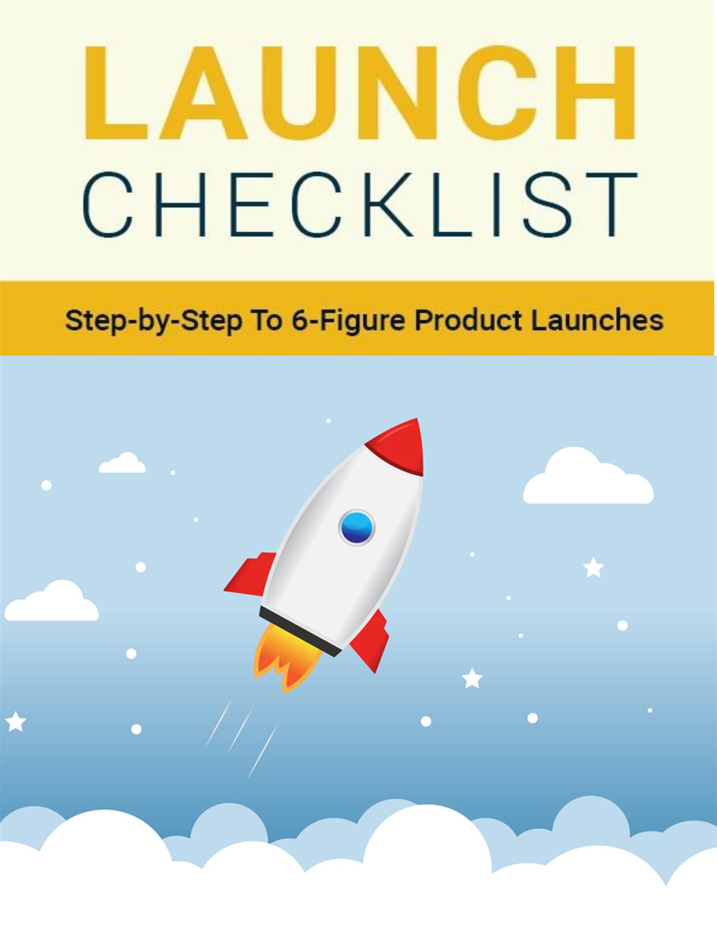 Launch Checklist - Ventrive Publishing - E-Book
