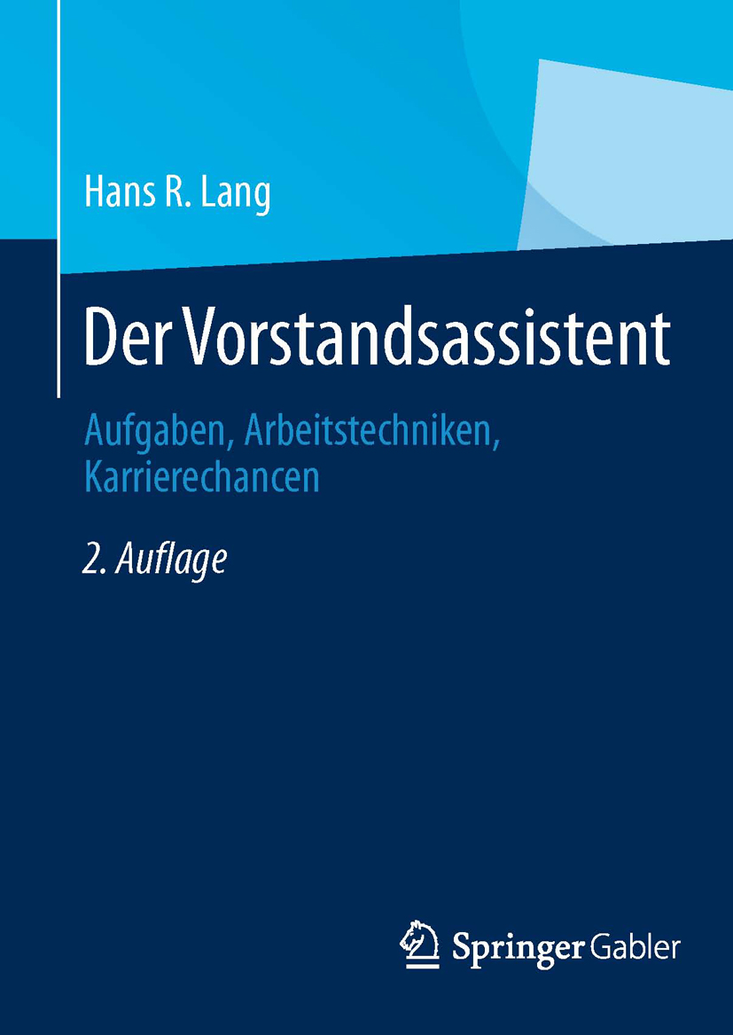 Der Vorstandsassistent - Hans R. Lang - E-Book