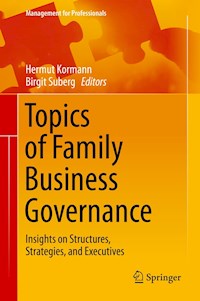 Topics of Family Business Governance -  - E-Book