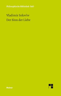 Der Sinn der Liebe - Vladimir Solov'ev - E-Book