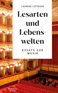 Lesarten und Lebenswelten - Laurenz Lütteken - E-Book