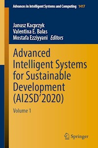 Advanced Intelligent Systems for Sustainable Development (AI2SD’2020) -  - E-Book