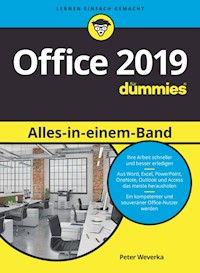 Office 2019 Alles-in-einem-Band für Dummies - Peter Weverka - E-Book