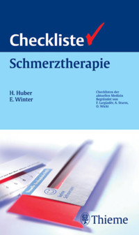 Checkliste Schmerztherapie -  - E-Book