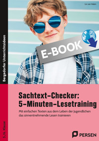Sachtext-Checker: 5-Minuten-Lesetraining - Liv van Halen - E-Book