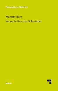 Versuch über den Schwindel - Marcus Herz - E-Book