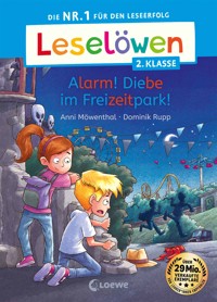 Leselöwen 2. Klasse - Alarm! Diebe im Freizeitpark! - Anni Möwenthal - E-Book