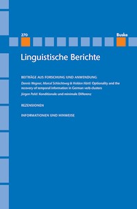 Linguistische Berichte Heft 270 -  - E-Book