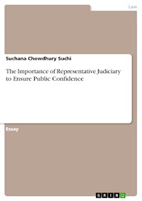 The Importance of Representative Judiciary to Ensure Public Confidence - Suchana Chowdhury Suchi - E-Book