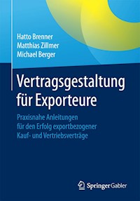 Vertragsgestaltung für Exporteure - Hatto Brenner - E-Book