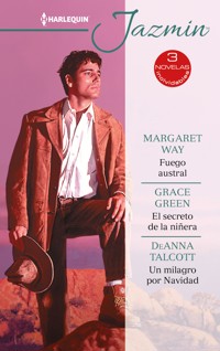 Fuego austral - El secreto de la niñera - Un milagro por Navidad - Margaret Way - E-Book