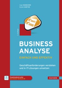Business-Analyse – einfach und effektiv - Inge Hanschke - E-Book