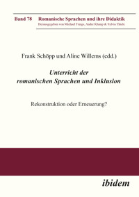 Unterricht der romanischen Sprachen und Inklusion -  - E-Book