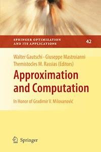 Approximation and Computation -  - E-Book