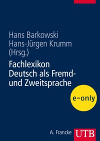 Fachlexikon Deutsch als Fremd- und Zweitsprache -  - E-Book