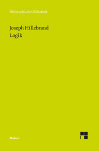 Logik - Joseph Hillebrand - E-Book