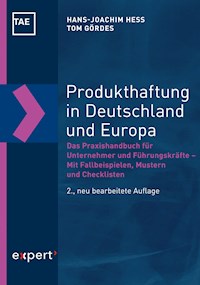 Produkthaftung in Deutschland und Europa - Hans-Joachim Hess - E-Book