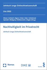 Nachhaltigkeit im Privatrecht -  - E-Book