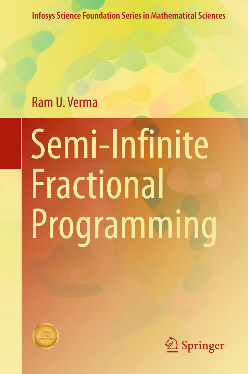 Semi-Infinite Fractional Programming - Ram U. Verma - E-Book