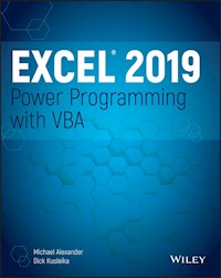 Excel 2019 Power Programming with VBA - Michael Alexander - E-Book