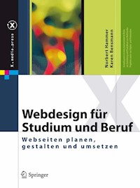 Webdesign für Studium und Beruf - Norbert Hammer - E-Book