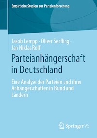 Parteianhängerschaft in Deutschland - Jakob Lempp - E-Book