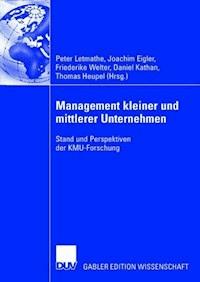 Management kleiner und mittlerer Unternehmen -  - E-Book